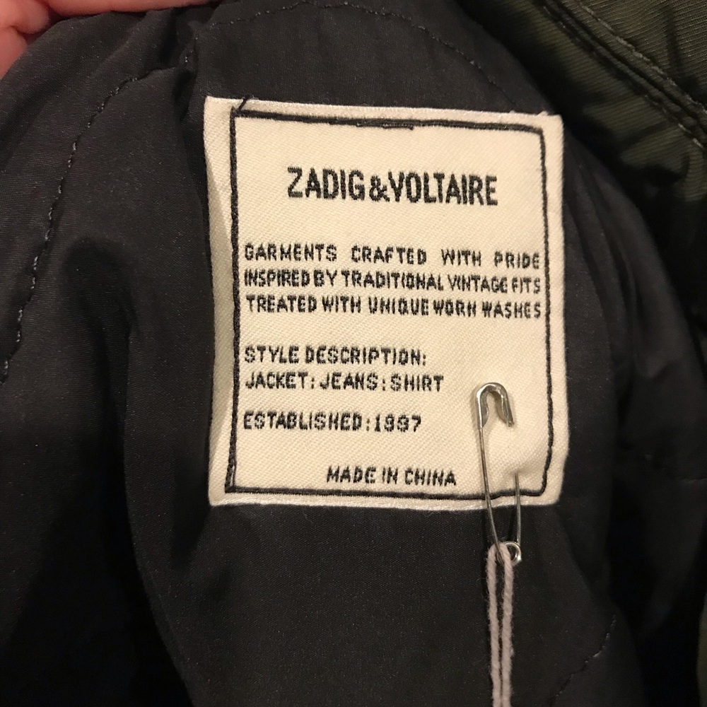 Zadig & Voltaire jacket !!!!Firm - Picture 9 of 10